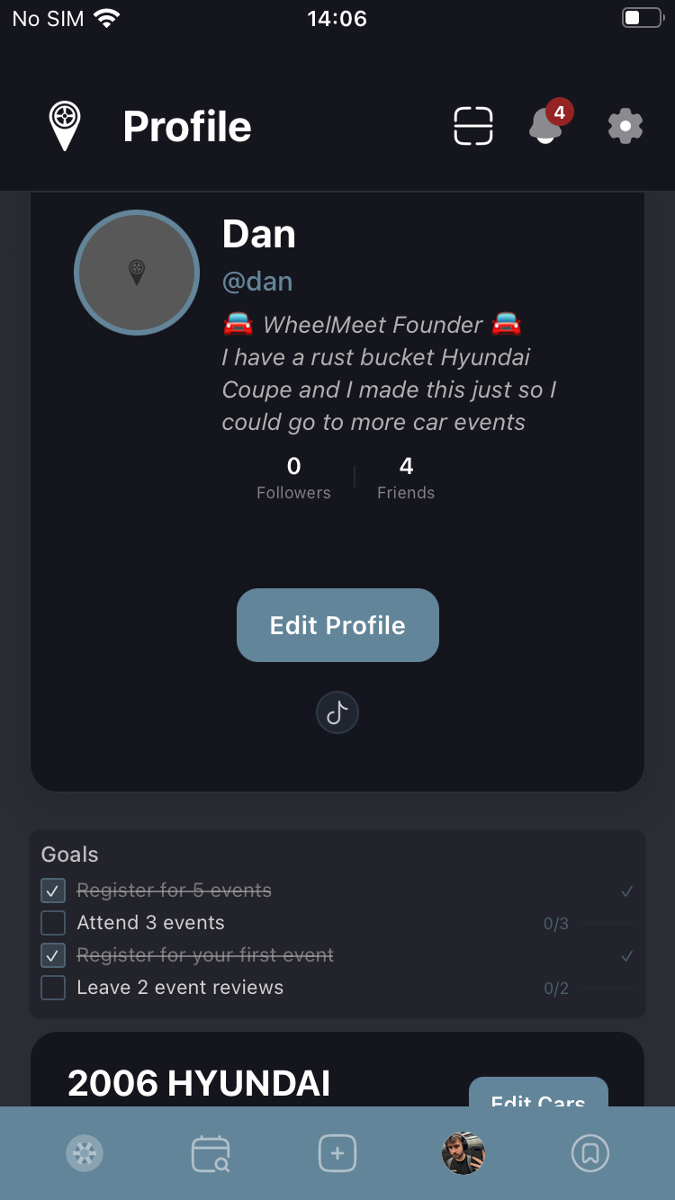 WheelMeet screenshot